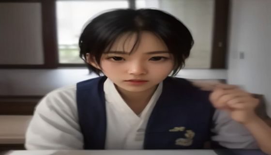 用户在电脑前使用 freeok 官网追剧，屏幕显示高清视频播放界面，室内暖光环境，专注观看状态